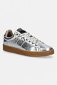 AllSaints sneakersy skórzane Leon Sneaker pozostałe srebrny W058FE