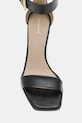 Шкіряні сандалі AllSaints Noir Mid Sandal W151FB чорний