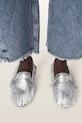 AllSaints μοκασίνια γυναικεία δερμάτινα Sandy Fringe Loafer W079FE