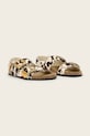 AllSaints sandale s niskim potplatom za žene od kože Staffa Sandal W046FE bež SS26