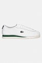 Lacoste sneakersy skórzane Club-Low Sneakers 51SFA0023 biały SS26