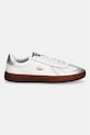 Lacoste sneakersy skórzane Baseshot Pro Sneakers Silver & Gold Pack 51SFA0176 biały SS26