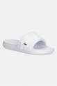 Lacoste klapki damskie Serve Slides Hybrid Monogram Pack biały 51CFA0031