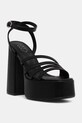 Koi Footwear sandále na podpätku DBP52 PLATFORM HEEL čierna DBP52
