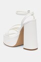 Παπούτσια Πέδιλα Koi Footwear DBP55 WHITE PLATFORM HEEL DBP55 λευκό