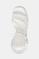 Koi Footwear sandale DBP55 WHITE PLATFORM HEEL alb DBP55