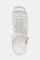 Koi Footwear sandale DBP55 WHITE PLATFORM HEEL alb DBP55