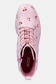 Μποτάκια εργασίας Koi Footwear Cherry Passion Platform Boots ροζ Cherry.Passion