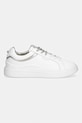 Twinset sneakersy skórzane 261TCP016.13246 biały SS26