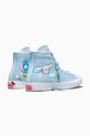 Boty Converse Converse x Hello Kitty Chuck Taylor All Star HI plátěnky dámské A17698C modrá