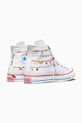 Obutev Converse Converse x Hello Kitty Chuck Taylor All Star HI platnene superge ženske A17699C bela