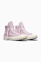 Δερμάτινα ελαφριά παπούτσια Converse Chuck 70 A16636C ροζ SS26