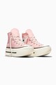 Πάνινα παπούτσια Converse Ctas Double Stack A17882C ροζ SS26