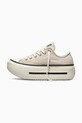 Converse tenisówki Ctas Double Stack beżowy A17884C