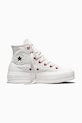 Detské tenisky Converse Chuck Taylor All Star Lift Valentine's Day textilný biela A19058C
