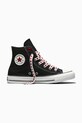Tenisice Converse Chuck Taylor All Star Valentine's Day platforma crna A19064C