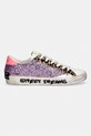 Crime London sneakersy DISTRESSED 29001PP8.68 różowy SS26