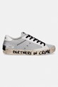 Crime London DISTRESSED sneakersy damskie 29007PP8.25 srebrny SS26