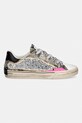 Crime London sneakersy DISTRESSED PLATFORM 29073PP8.68 srebrny SS26