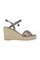 Mexx espadrille éksarkú női NOEMI PAKINA magassarkú szandál barna MI001603361W