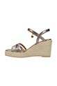 Mexx espadrille éksarkú női NOEMI PAKINA magassarkú szandál barna MI001603361W