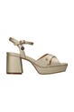 Mexx sandały na słupku NALINA NICKY Heeled sandal złoty MI001602961W