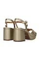 Obuwie Mexx sandały na słupku NALINA NICKY Heeled sandal MI001602961W złoty