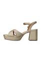 Mexx sandały na słupku NALINA NICKY Heeled sandal złoty MI001602961W