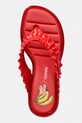 Melissa šľapky dámske THONG KITTEN HEEL + GANNI AD červená M38154.BX377