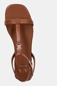 Armani Exchange sandále dámske hnedá XW002581.AF18975.U6123