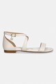 Δερμάτινα σανδάλια MICHAEL Michael Kors Alexa Flex Flat Sandal 40S6AXFS1L.289 μπεζ SS26