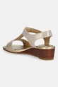 Obuwie MICHAEL Michael Kors sandały na koturnie Berkley Wedge Sandal 40S6BRMS1D.740 złoty