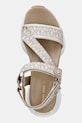 MICHAEL Michael Kors sandały na koturnie damskie Bowie Sandal beżowy 43S6BWFA1B.150