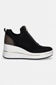 MICHAEL Michael Kors sneakers Emmy Wedge Zip Slip On 43R6EMFP3D.212 negru SS26