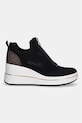 MICHAEL Michael Kors sneakers Emmy Wedge Zip Slip On 43R6EMFP3D.212 negru SS26