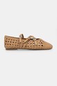 MICHAEL Michael Kors balerinke Indy Woven Flex Ballet 40S6IDFP1L.198 bež SS26