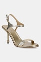 MICHAEL Michael Kors sandały skórzane Ivy High Sandal złoty 40S6IVHS1M.740