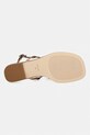 MICHAEL Michael Kors sandały damskie skórzane Jacie Thong Sandal 40S6JCFS1L.198 beżowy
