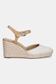 MICHAEL Michael Kors espadryle na koturnie damskie Kenzie Wedge 40S6KZMS2D.191 beżowy SS26