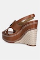 Παπούτσια Δερμάτινα σανδάλια MICHAEL Michael Kors Nora Wedge 40S5NOHS3L.230 καφέ