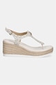 Πέδιλα MICHAEL Michael Kors Val Thong Wedge 40S6VAMS1B.150 μπεζ SS26