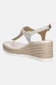 Παπούτσια Πέδιλα MICHAEL Michael Kors Val Thong Wedge 40S6VAMS1B.150 μπεζ