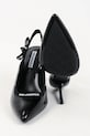Karl Lagerfeld bőr tűsarkú Sarabande KL30908A.1BP fekete