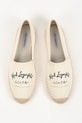 Karl Lagerfeld espadryle Kamini beżowy KL80110A.9T1