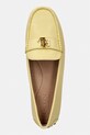 Lauren Ralph Lauren mokasyny damskie skórzane Barnsbury żółty 802852847028.700