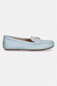 Lauren Ralph Lauren mokasyny damskie skórzane Barnsbury 802852847029.400 niebieski SS26