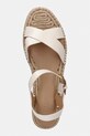 Lauren Ralph Lauren espadryle damskie skórzane Emeryn beżowy 802P06400002.100