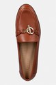 Lauren Ralph Lauren mokasini ženski usnjeni Blaike Loafer rjava 802P10534002.200