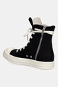 Obuwie Rick Owens DRKSHDW Denim trampki męskie wysokie DS01F4800.DO czarny