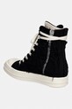 Obuwie Rick Owens DRKSHDW Denim damskie wysokie DS01F4800.SLASH czarny